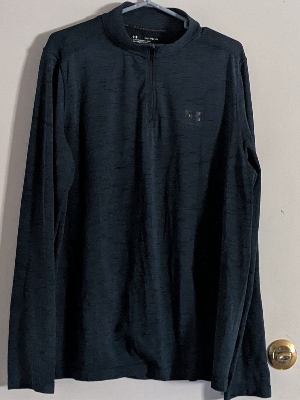 Under Armour Teal Quarter Zip Long Sleeve 2X